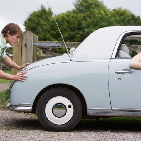 Illustratie bij: “Zijn we er al?” Met 4 kinderen in een oude auto naar het zuiden