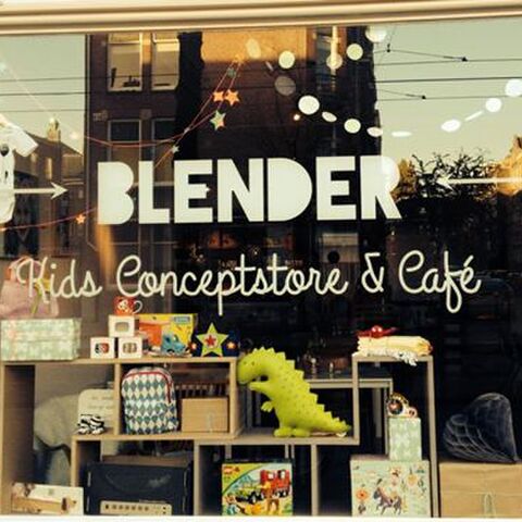 Illustratie bij: Eten, shoppen en spelen bij Blender Kids Conceptstore & Café in Amsterdam