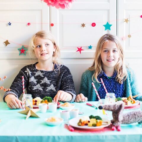 Illustratie bij: HET KINDERKERSTDINER 2014: VROLIJK EN VEGA!