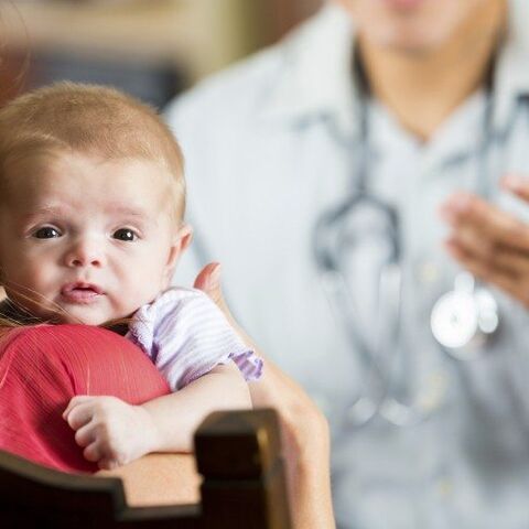 Illustratie bij: Hoe Vala naar het Consultatiebureau ging en opeens een obese huilbaby had