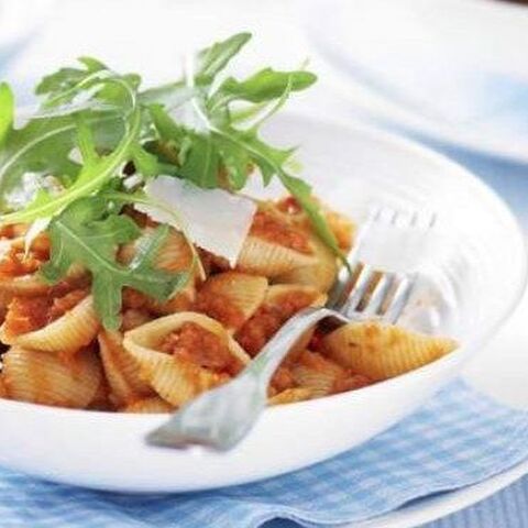 Illustratie bij: Deze lekkere pasta met tomatensaus zit vol verborgen groente