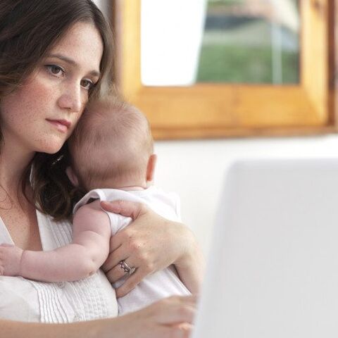 Illustratie bij: Een baby! En dan?! Als je denkt dat je het allemaal niet kan