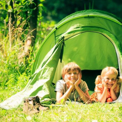 Illustratie bij: Kamperen met kinderen is dus TOP!