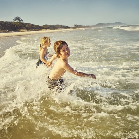 Illustratie bij: Hoe ik naar het strand ging met drie kinderen en het bijna niet overleefde