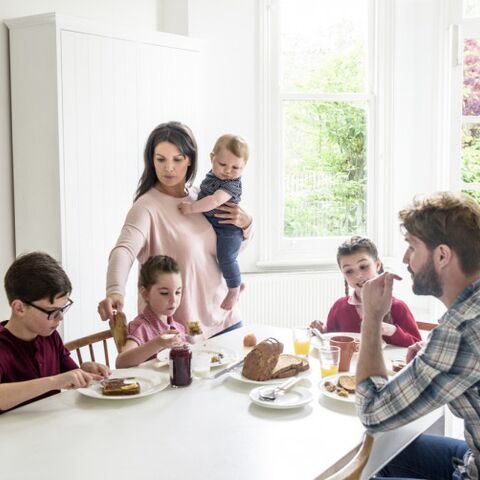 Illustratie bij: Hartstikke leuk, zo’n groot gezin. Maar erg duurzaam is het niet