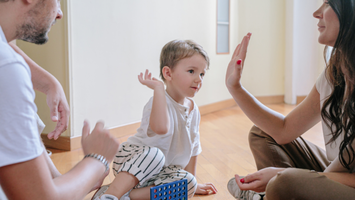 ouders en kind