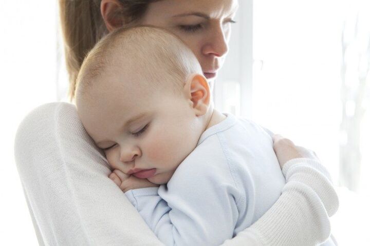 Wat je denkt als de baby ziek is