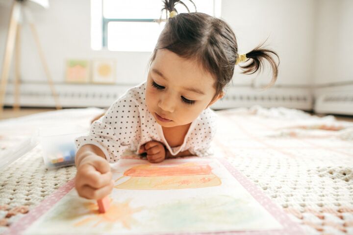 Anne’s peuter gaat voor het eerst naar de crèche