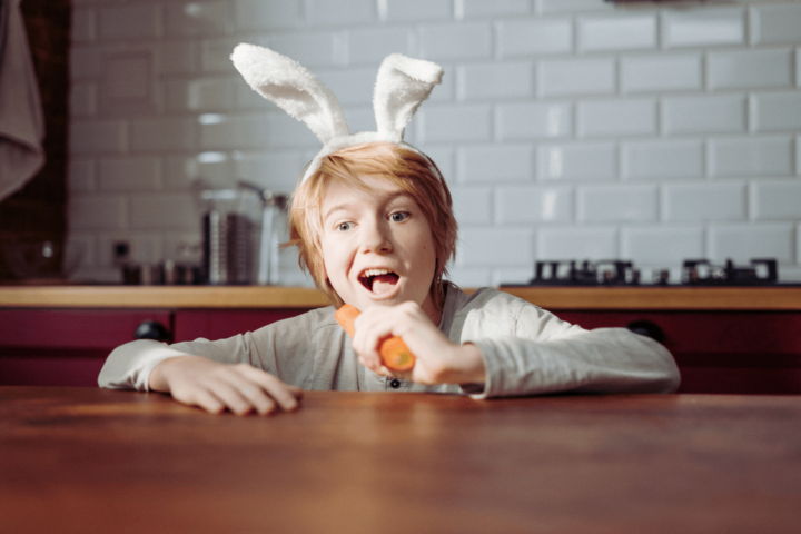 Leugentje om bestwil om kind groente te laten eten