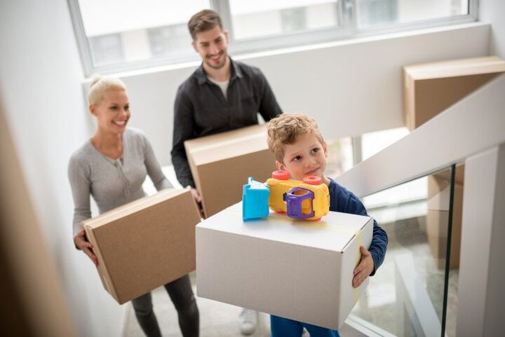 Waarom verhuizen met kleine kinderen de hel is