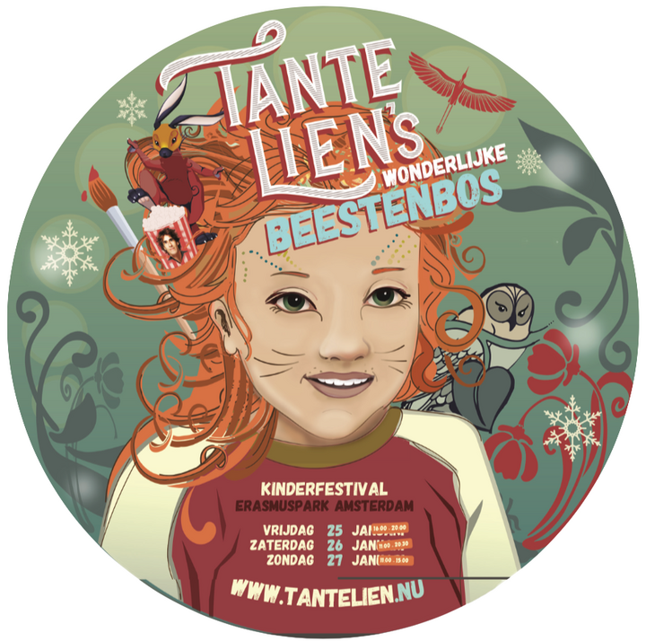 Dit weekend gaan we naar het kinderfestival van Tante Lien